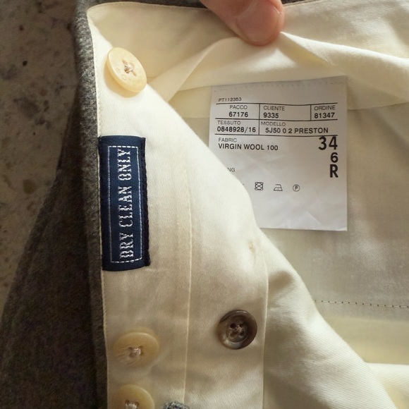 Polo Ralph Lauren Wool Pants Size 32 x 29 - Picture 10 of 10